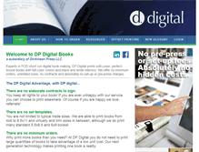 Tablet Screenshot of dpdigitalbooks.com